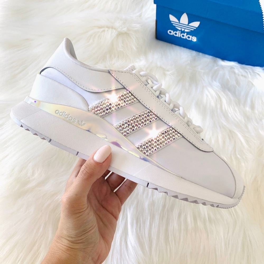 Swarovski Adidas SL Andridge White AB Crystals